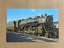 Postcard Baltimore MD Train B&O Railroad Museum Locomotive President Washington picture