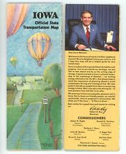 Vintage 1981 Iowa Official Road Map – State Highway Commission picture