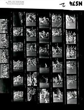 LD345 1974 Orig Contact Sheet Photo JIMMIE JONES TD DETROIT LIONS - GB PACKERS picture