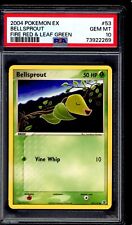 PSA 10 Bellsprout 2004 Pokemon Card 53/112 Fire Red & Leaf Green picture
