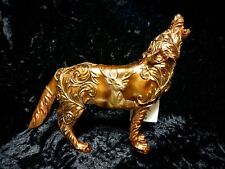 Call Of The Wolf Golden Wolf Westland Giftware Super Rare 2006 picture