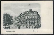 Hillmans Hotel, Bremen, Germany, Very Early Postcard, Unused picture