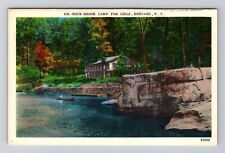 Brevard, NC-North Carolina, Rock Brook Camp For Girls Antique, Vintage Postcard picture