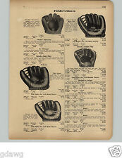 1951 PAPER AD Nokona Baseball Glove Turk Lown Danny Ozark Jack Lindsey ++ picture