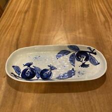 Arita Ware  Dyed Oval Large Bowl Long Plate picture