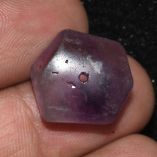 Genuine Ancient Amethyst Crystal Bead with Beautiful Color Circa 1st-2nd Century picture
