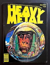 HEAVY METAL MAGAZINE #3 June 1977 Moebius Cover, Corben, Bode, Druillet picture