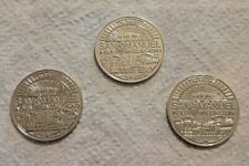 Lot Of 3 2014 San Manuel Indian Bingo  Casino  28th Anniversary Collectible Coin picture