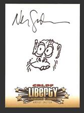 2011 Cryptozoic CBLDF Liberty Artist Sketch Trading Card by Neil Gaiman picture