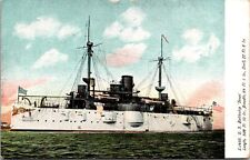US Battleship Texas Postcard Undivided Back Circa 1905 Naval History  picture