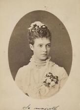 c. 1870's Russian Empress Maria Feodorovna Cabinet Photograph by Vezenberg & Co. picture
