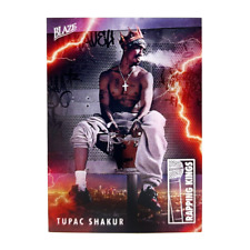 2PAC Hip-Hop Trading Card 1993 NBA Fleer Ultra Scoring Kings Design picture