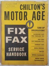 1961 Chilton's Motor Age Fix Fax Service Handbook 1941 - 1961 Cars Trucks picture
