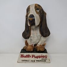 Vintage 1958 Hush Puppies Bassett Hound Dog Advertising Shoe Store Display 17