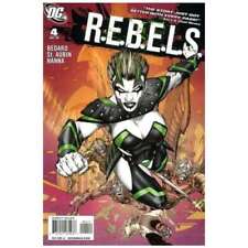 R.E.B.E.L.S. (2009 series) #4 in Near Mint condition. DC comics [w& picture