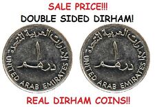 DOUBLE SIDED UAE DIRHAM COIN [AED ARAB EMIRATE DIRHAM DOUBLE HEADED / TAILED]  picture