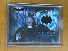 2005 Topps Batman Begins Batman's Cape Costume Card Movie Memorabilia picture