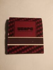 Vintage Feature Matches From Wempe Jewelers Hamburg Germany picture