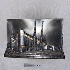 Beautiful 3D Las Vegas Temple-Nevada Matted Framed, Made In Italy picture