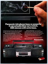 Panasonic RX-FW39 XBS Stereo Boombox Match 1988 Print Ad 8