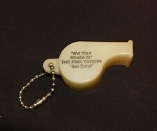 Wet Your Whistle PINK TAVERN Lomax Illinois Whistle Advertising picture