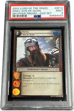 2002 Decipher Lord of the Rings Promo Foil Gimli Son of Gloin PSA 9 MINT RARE picture