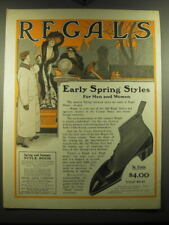 1908 Regal St. Croix Style 9FP5 Shoe Ad - Regals Early Spring Styles for Men picture