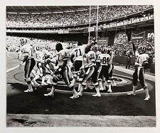 1989 Washington Redskins Offense Celebrates Touchdown NFL Vintage Press Photo picture