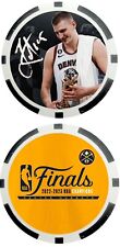NIKOLA JOKIC 2023 NBA FINALS MVP - DENVER NUGGETS - POKER CHIP ***SIGNED*** picture
