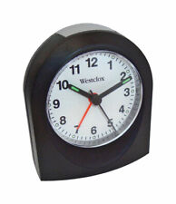 Westclox 3 in.   Black Alarm Clock Analog picture
