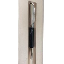 BVLGARI Ballpoint Pen Black Vintage From Japan Used  picture