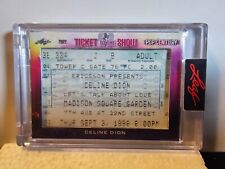 2022 Leaf Pop Century Ticket To The Show CELINE DION MSG 9/3/98 #TS-399 picture