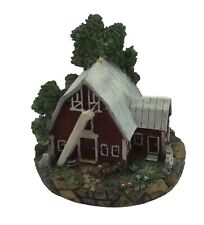 John Deere Resin Barn Scene. Was Originally Part of a Wind Chime picture