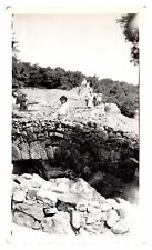 Vintage Photo Woman Rock City Tennessee 1950's Found Art R102 picture