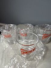 Cointreau plastic cups Lot of 4 New promo Barware man cave margarita 3” tall bar picture