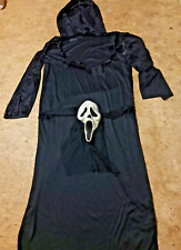 Easter Unlimited SCREAM Mask & Black Hooded Cloak Halloween Ghost Costume Adult picture