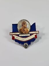 Ohio Lions Club District 13 Badge Pin 1982 Atlanta Convention James A Garfield picture