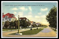 Wildwood By The Sea Looking North 26th Av Street View Postcard Posted 1943 pc291 picture