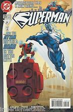 Superman Comic 125 Cover A First Print 1997 Dan Jurgens Ron Frenz Rubinstein  picture