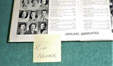 1951 FARRAGUT HIGH SCHOOL (CHICAGO) ACTRESS - KIM NOVAK's SENIOR CLASS picture