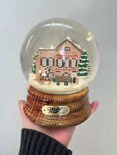 Vintage Miller Beer Plank Road Brewery Snow Globe Breweriana Milwaukee Bar Decor picture
