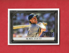 2021 Topps Baseball Gallery Insert Printer Proof Robin Yount Card #146 picture
