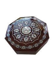 Rare Vintage Japanese Octagon Mother Of Pearl Inlay 10