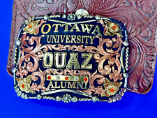 Ottawa University OUAZ Alumni NOS Trophy Style Belt Buckle by Tito's picture