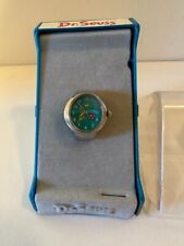 Dr. Seuss Ring Watch Character Sneetch Watch in Box Circa 1998 Complete in Box picture