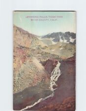 Postcard Leyinning Falls Tioga Pass Mono County California USA picture