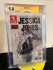 Jessica Jones #1 (2016) CGC 9.8 SS Krysten Ritter & David Mack SIGNED Defenders picture