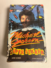 1984 Topps Michael Jackson Super Stickers Box 36 Wax Packs BBCE picture