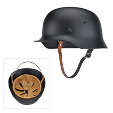 1PCS Black German Elite WH Army M35 M1935 Steel Helmet Stahlhelm Helmet US STOCK picture