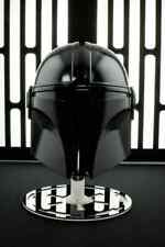 Black Mandalorian Helmet ~ Star Wars helmet ~ wearable Replica helmet ~ Decor It picture